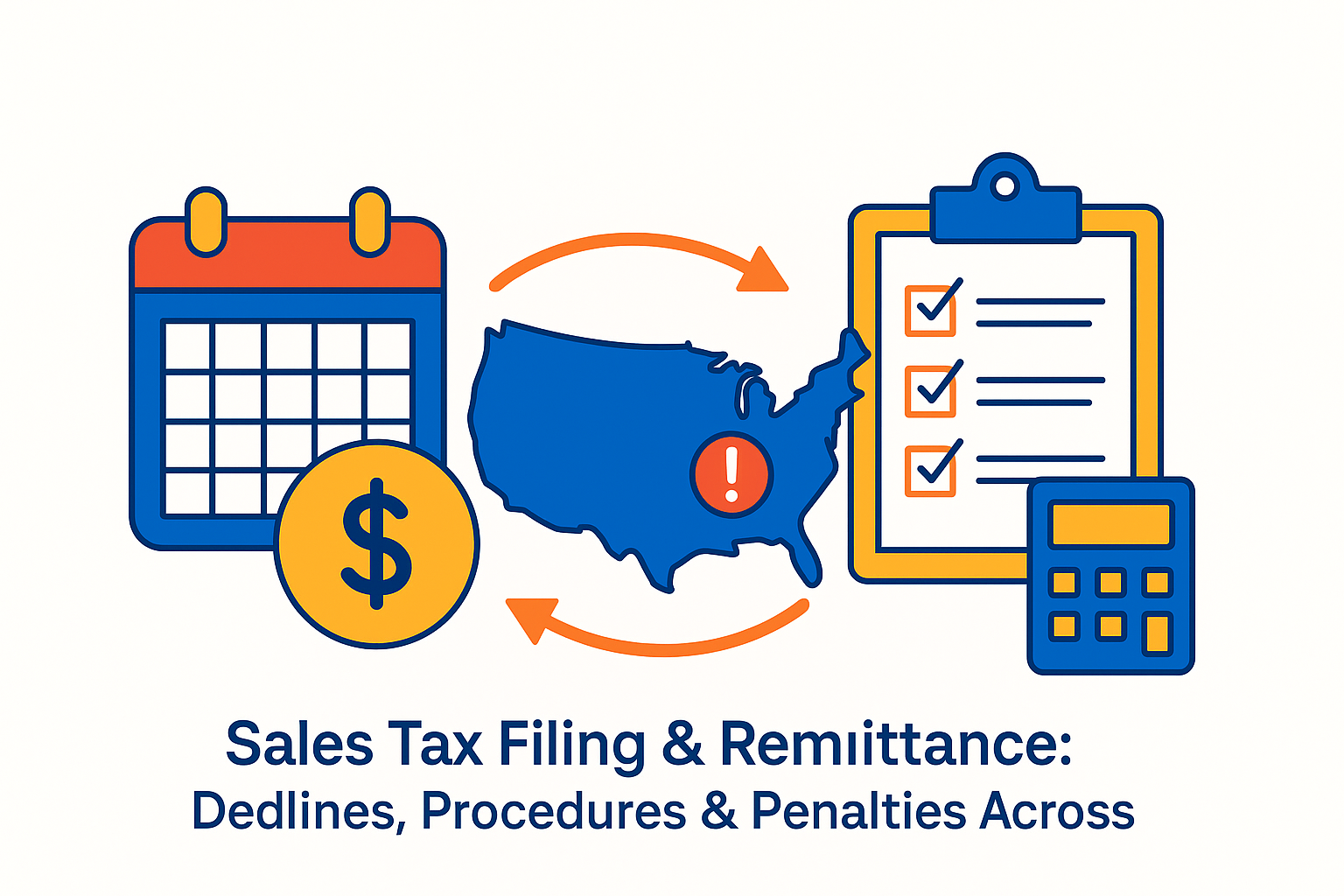 Sales Tax Filing & Remittance Deadlines, Procedures & Penalties Across Major U.S. Territories