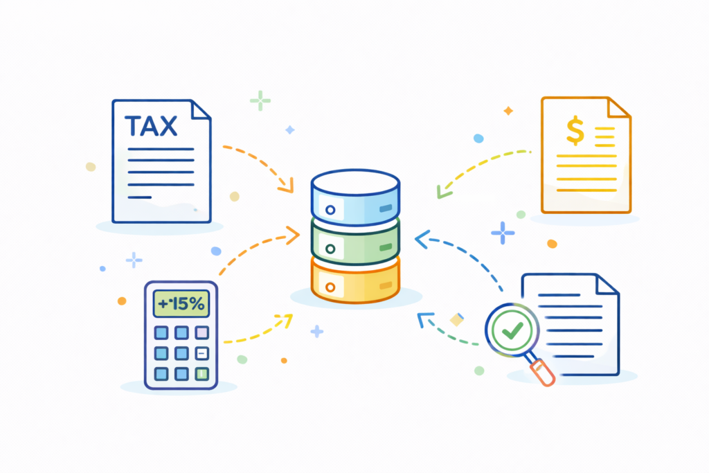 Implement centralized platforms that track VAT, GST, and sales tax obligations globally