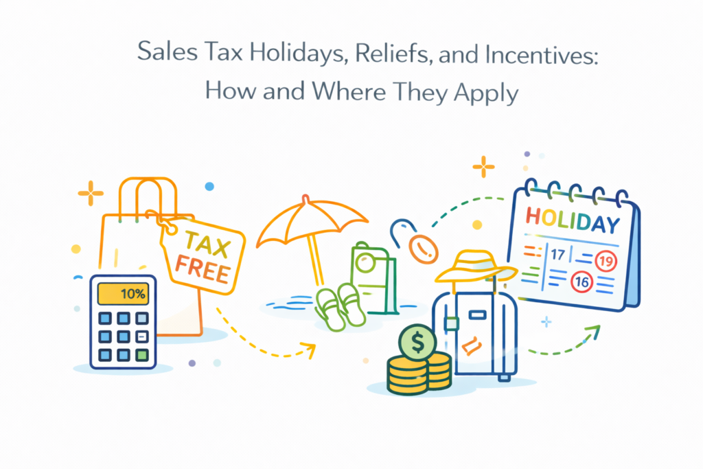 Reliefs and Incentives Beyond Holidays