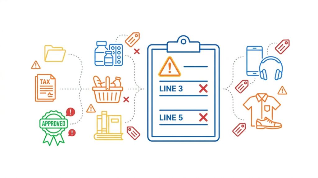 Tax-Exempt vs Taxable Products: How to Classify Products Correctly